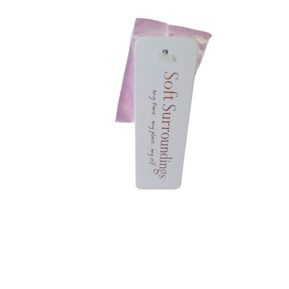 SOFT‎ SURROUNDINGS NEW Womens Pink Pleated Blouse 3/4 Sleeves Plus size 1X - Picture 7 of 12